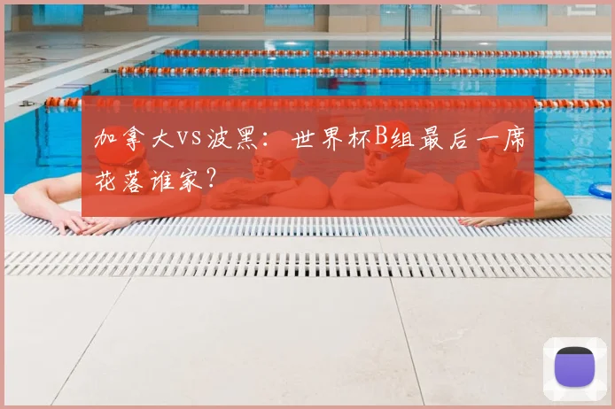 加拿大vs波黑：世界杯B组最后一席花落谁家？